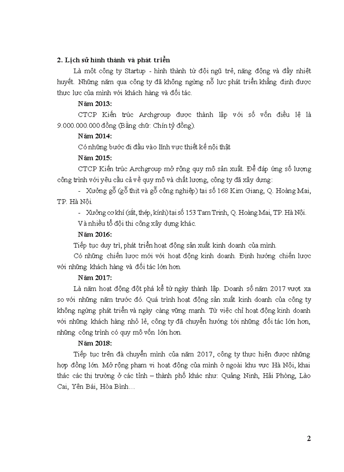 image for page Báo cáo tại CÔNG TY CỔ PHẦN KIẾN TRÚC ARCHGROUP