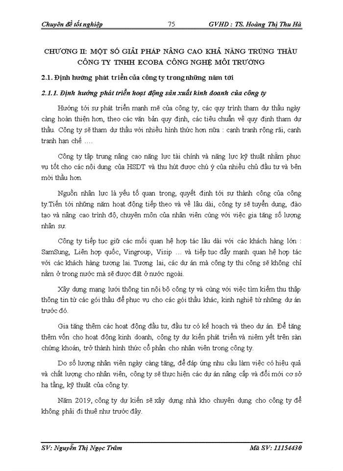 image for page Hoàn thiện công tác tham dự thầu tại công ty TNHH Ecoba Công nghệ môi trường