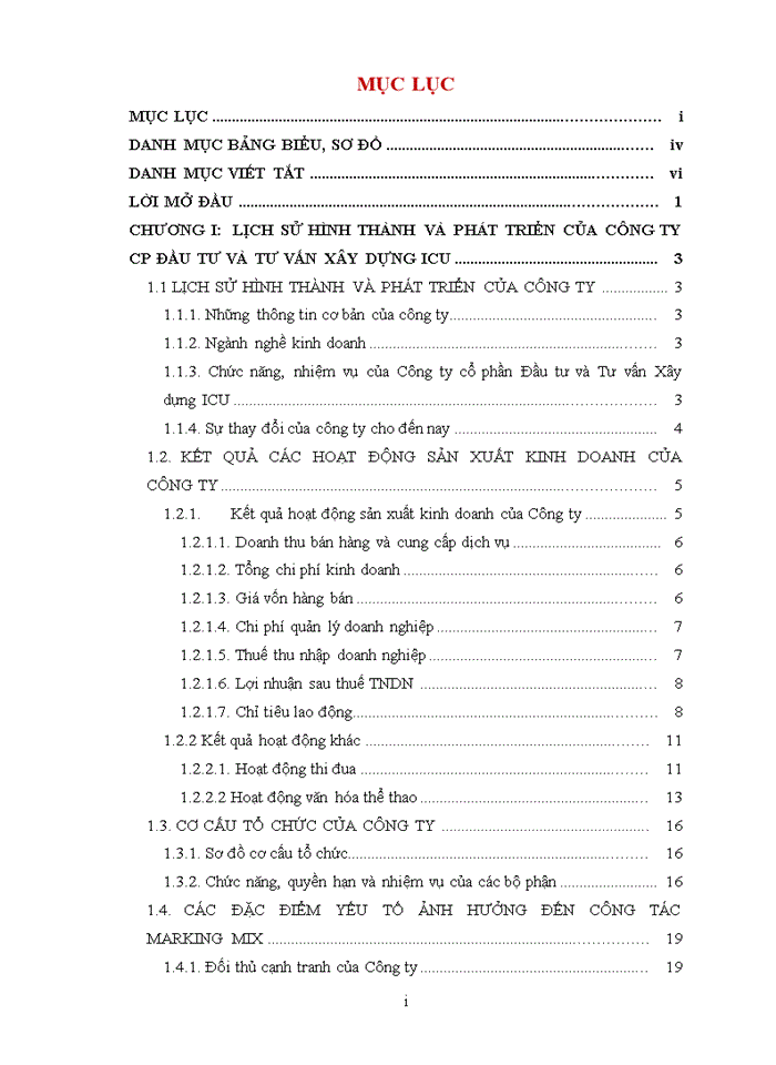 image for page HOÀN THIỆN CÔNG TÁC MARKETING- MIX TẠI CÔNG TY CỔ PHẦN ĐẦU TƯ VÀ TƯ VẤN XÂY DỰNG ICU