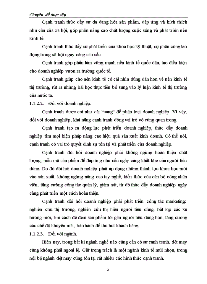 image for page Giải pháp nâng cao năng lực cạnh tranh của Công ty Cổ phần May II Hải Dương