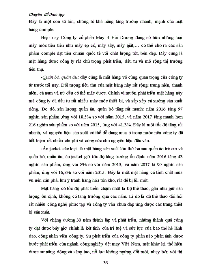 image for page Giải pháp nâng cao năng lực cạnh tranh của Công ty Cổ phần May II Hải Dương