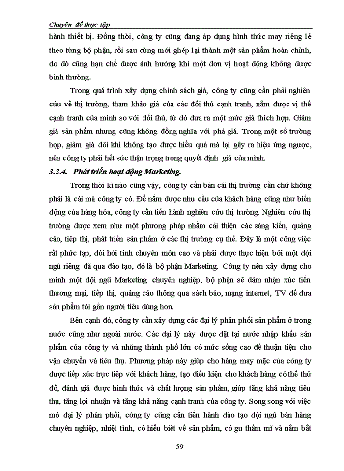 image for page Giải pháp nâng cao năng lực cạnh tranh của Công ty Cổ phần May II Hải Dương