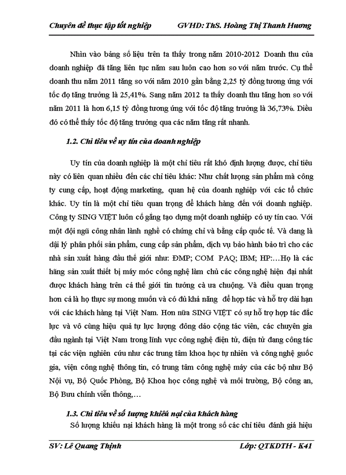 image for page Hoàn thiện công tác quản trị quan hệ khách hàng CRM tại công ty TNHH Máy văn phòng Sing- Việt