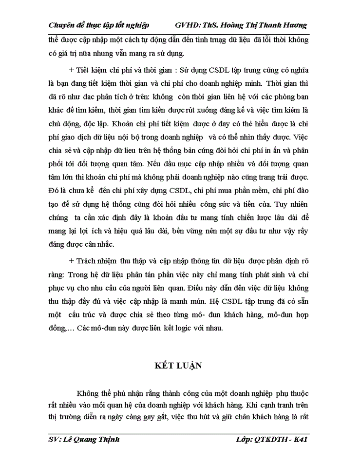 image for page Hoàn thiện công tác quản trị quan hệ khách hàng CRM tại công ty TNHH Máy văn phòng Sing- Việt