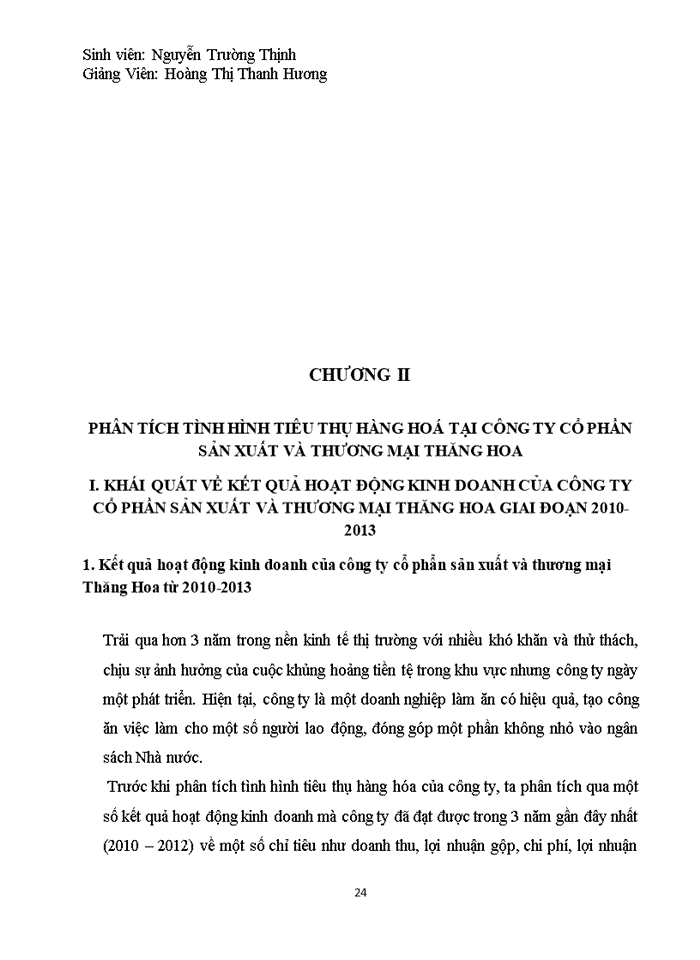 image for page Đẩy mạnh tiêu thụ hàng hoá tại Công ty cổ phần sản xuất và thương mại Thăng Hoa