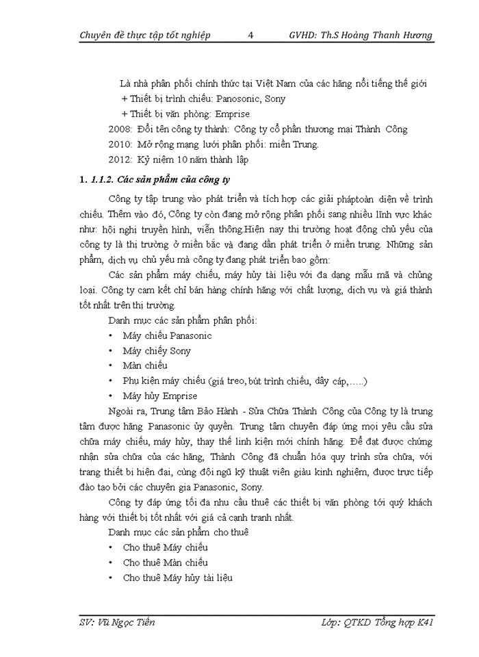 image for page Giải pháp nhằm nâng cao chất lượng dịch vụ sau bán hàng của Công ty Cổ phần thương mại Thành Công
