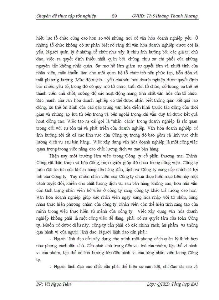 image for page Giải pháp nhằm nâng cao chất lượng dịch vụ sau bán hàng của Công ty Cổ phần thương mại Thành Công