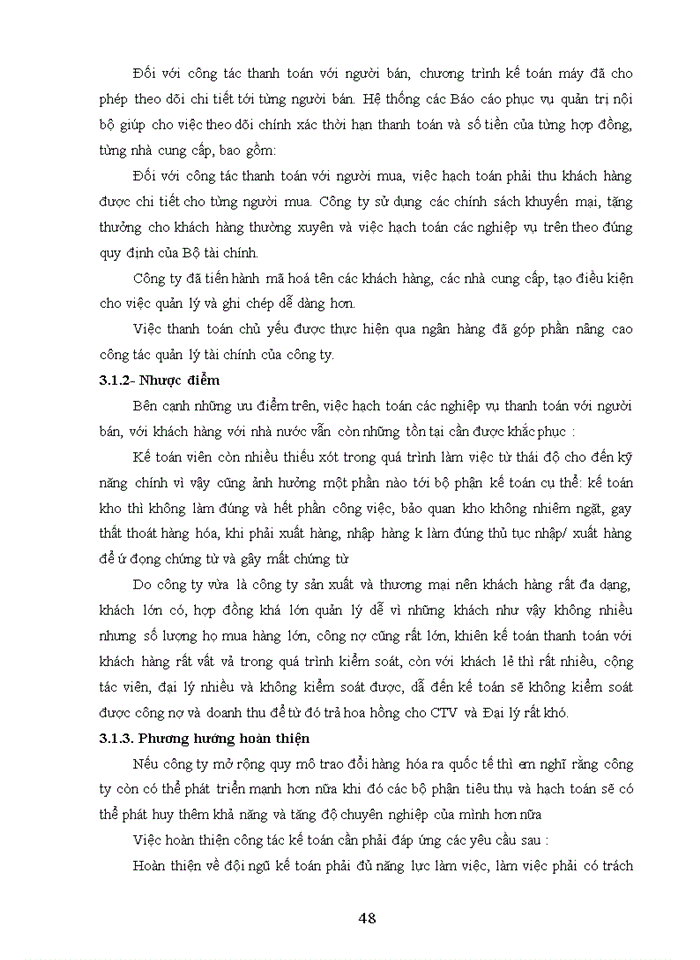 image for page Hoàn thiện kế tóan thanh toán với người bán và khách hàng tại công ty cổ phần VQC