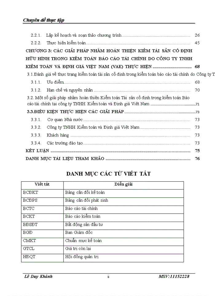 image for page KIỂM TOÁN TÀI SẢN CỐ ĐỊNH HỮU HÌNH TRONG KIỂM TOÁN BÁO CÁO TÀI CHÍNH DO CÔNG TY TNHH KIỂM TOÁN VÀ ĐỊNH GIÁ VIỆT NAM VAE THỰC HIỆN