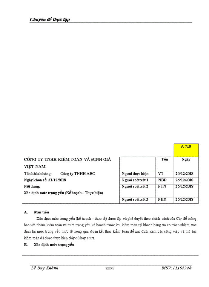 image for page KIỂM TOÁN TÀI SẢN CỐ ĐỊNH HỮU HÌNH TRONG KIỂM TOÁN BÁO CÁO TÀI CHÍNH DO CÔNG TY TNHH KIỂM TOÁN VÀ ĐỊNH GIÁ VIỆT NAM VAE THỰC HIỆN
