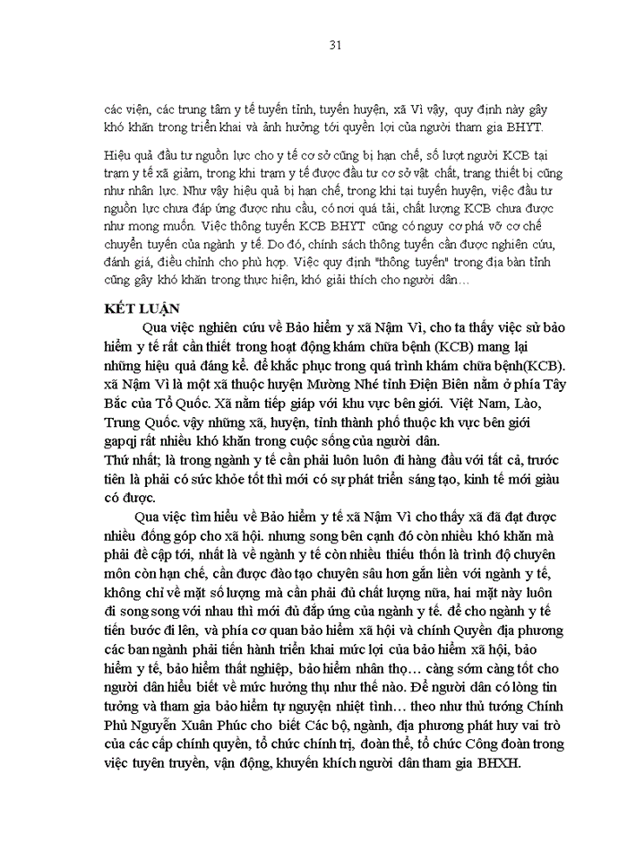 image for page THỰC TRẠNG BHYT TRONG THỜI GIAN GẦN ĐÂY CỦA BHYT XÃ NẬM VÌ - HUYỆN MƯỜNG NHÉ TỈNH ĐIỆN BIÊN