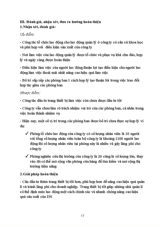 image for page Thực trạng công tác tổ chức lao động cho lao động quản lý của Công ty Bánh kẹo Hải Hà