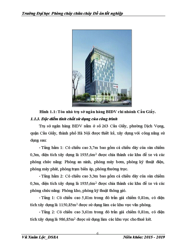 image for page Nghiên cứu thiết kế hệ thống chữa cháy tự động bằng khí FM-200 cho trụ sở ngân hàng BIDV chi nhánh Cầu Giấy