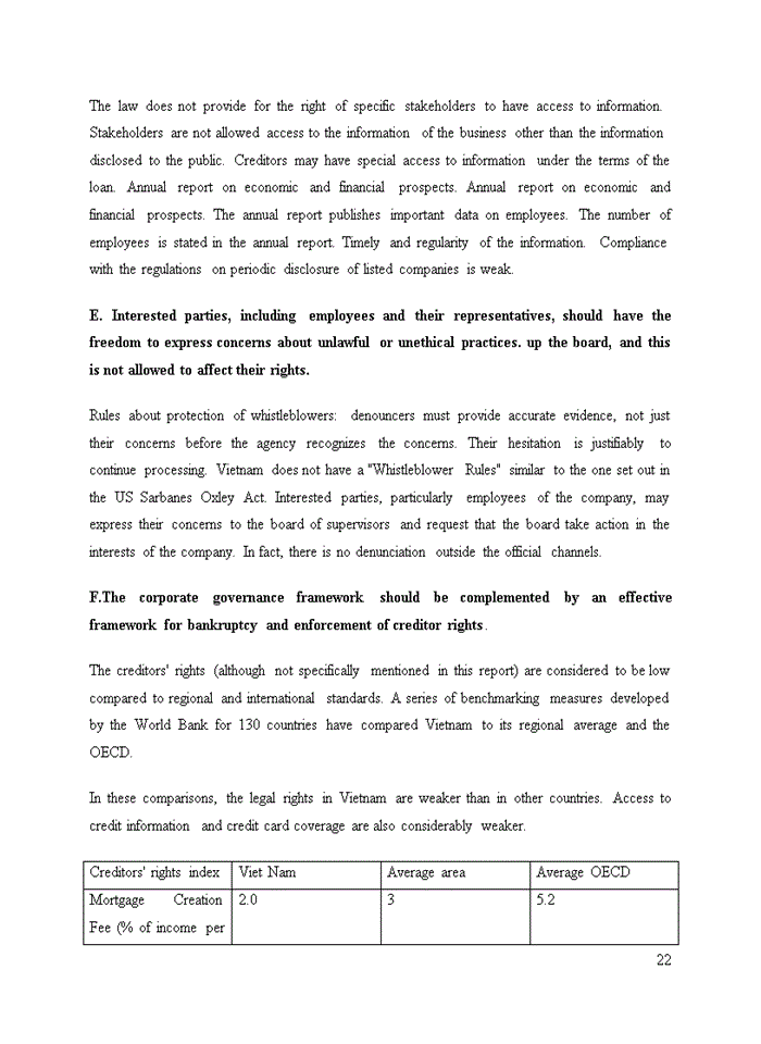 image for page Tiếng anh Assignment about the comparison between G20 OECD Principles of corporate governance and corporate law 2005