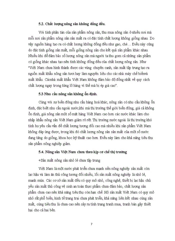image for page Hãy phân tích thực trạng và đề xuất các giải pháp thúc đẩy tiêu thụ nông sản ở Việt Nam