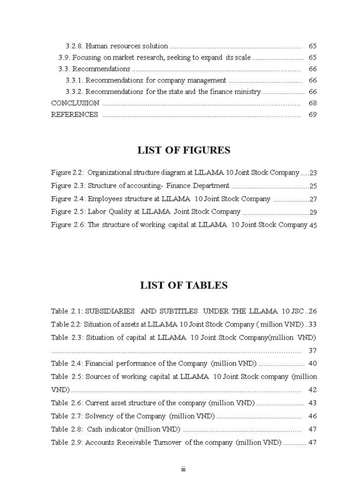 image for page IMPROVING THE EFFICIENCY OF WORKING CAPITAL AT LILAMA 10 JOINT STOCK COMPANY