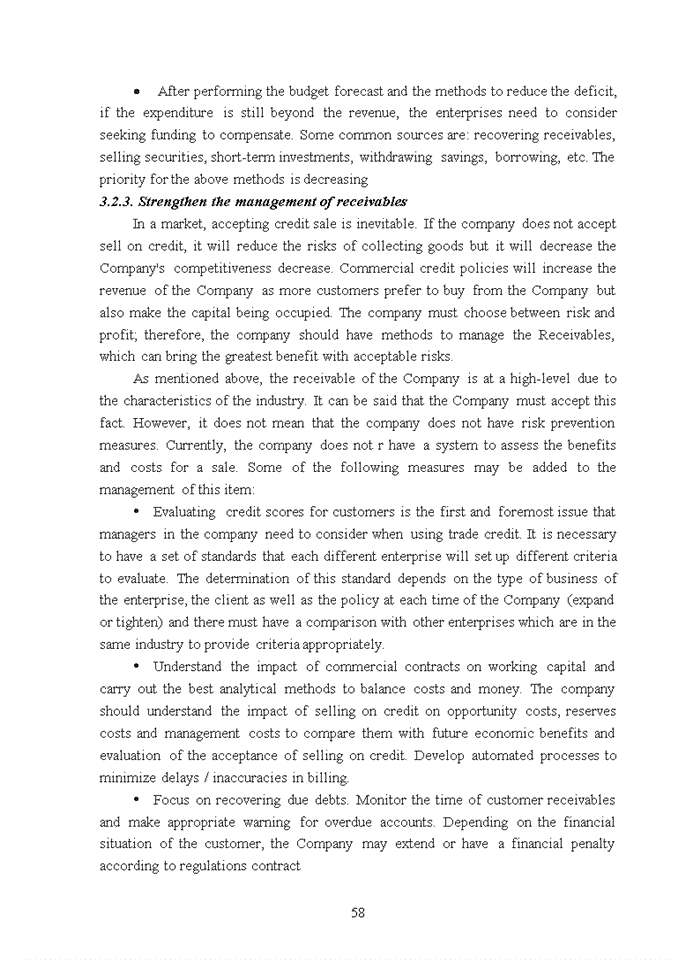 image for page IMPROVING THE EFFICIENCY OF WORKING CAPITAL AT LILAMA 10 JOINT STOCK COMPANY