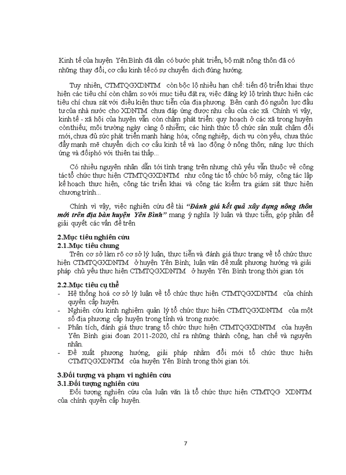 image for page Đánh giá kết quả xây dựng nông thôn mới trên địa bàn huyện Yên Bình