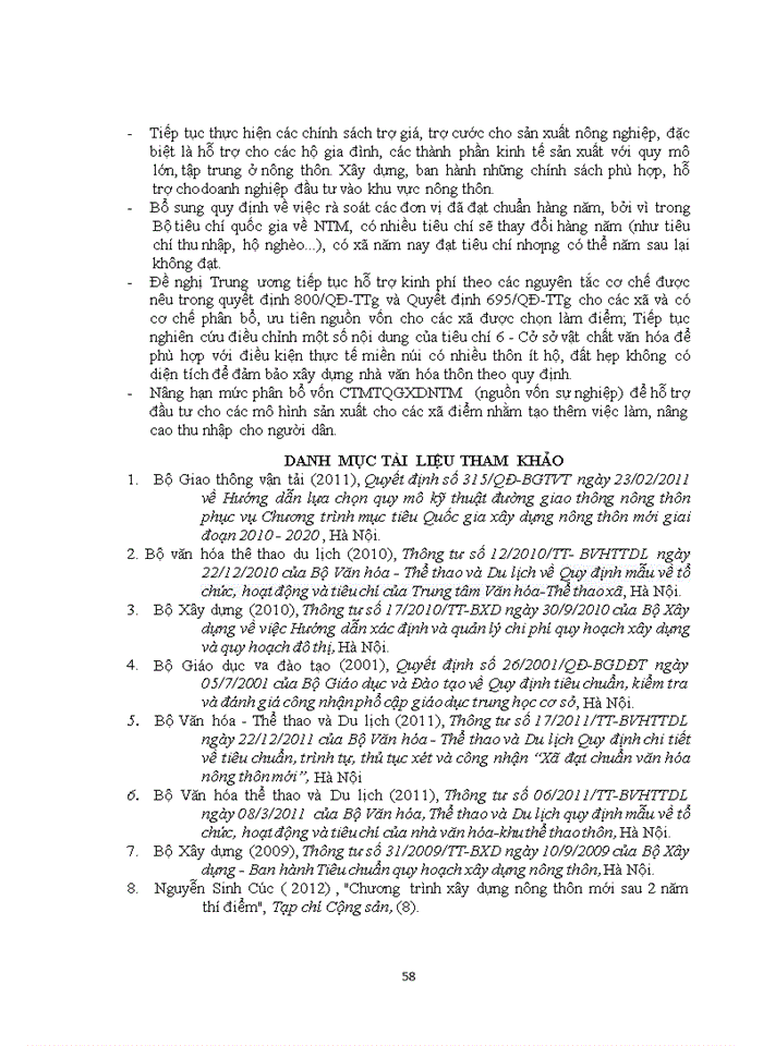 image for page Đánh giá kết quả xây dựng nông thôn mới trên địa bàn huyện Yên Bình