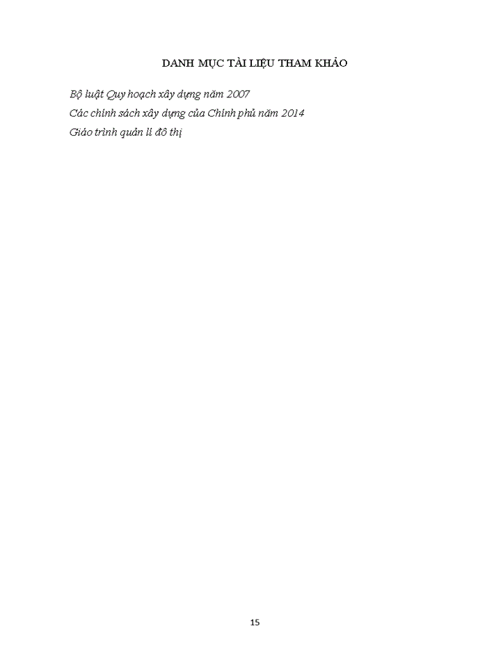 image for page Trách nhiệm và quyền hạn quản lý quy hoạch và xây dựng đô thị