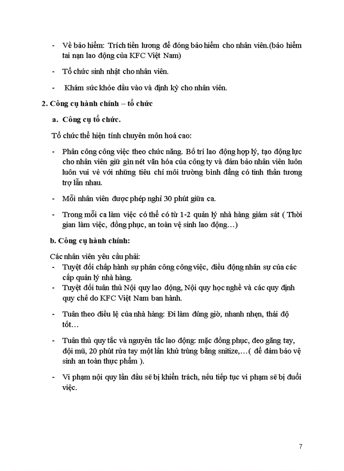 image for page Công ty liên doanh TNHH KFC Việt Nam