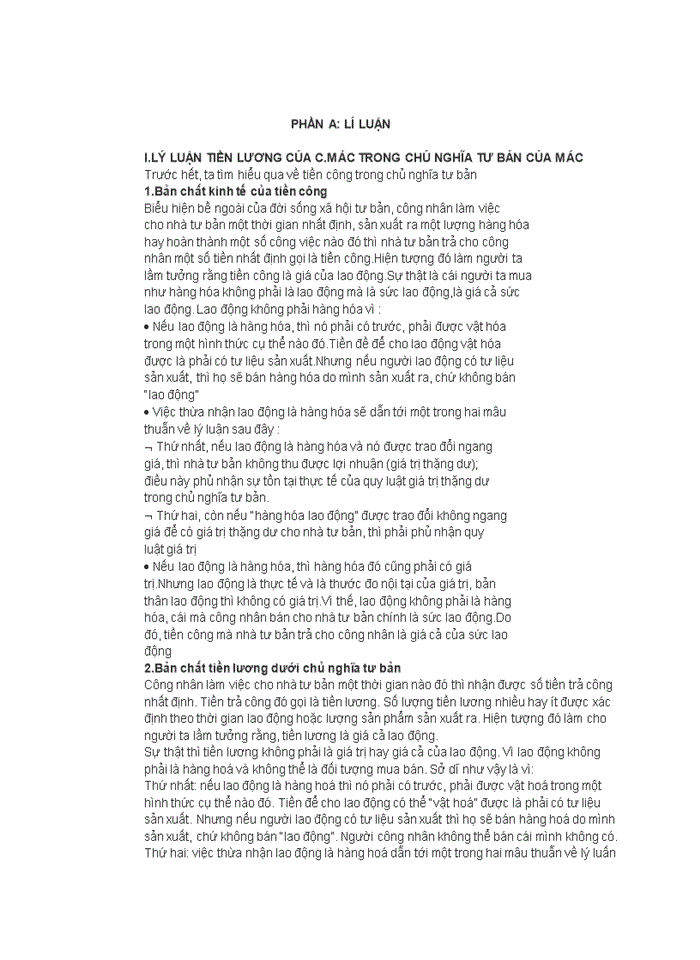 image for page LÝ LUẬN TIỀN LƯƠNG CỦA C MÁC TRONG CHỦ NGHĨA TƯ BẢN CỦA MÁC
