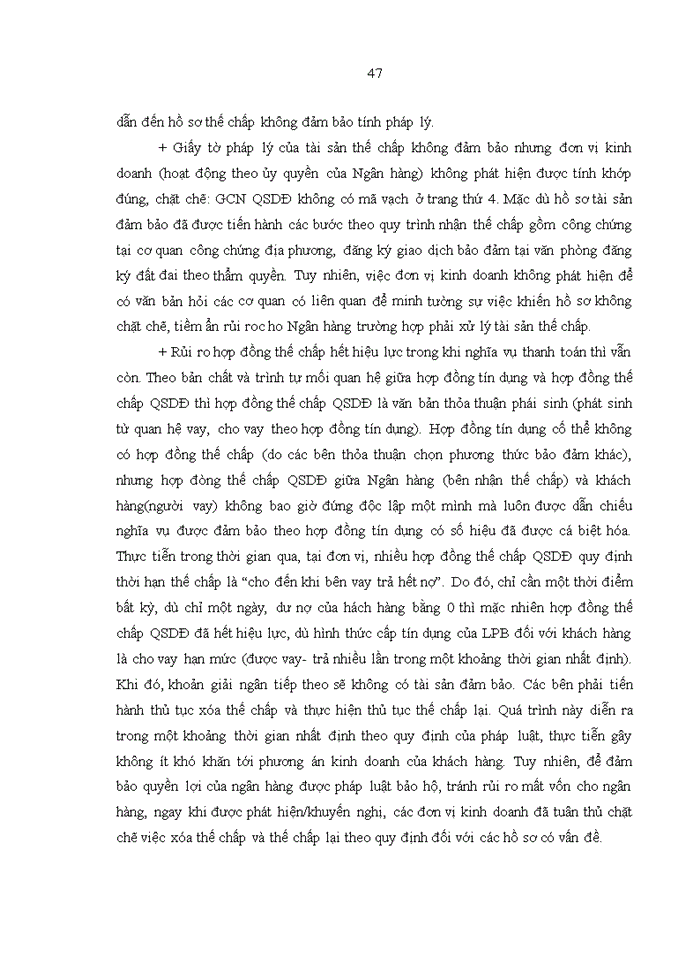 image for page THS PHÁP LUẬT VỀ HỢP ĐỒNG THẾ CHẤP QUYỀN SỬ DỤNG ĐẤT VÀ THỰC TIỄN ÁP DỤNG TẠI NGÂN HÀNG TMCP BƯU ĐIỆN LIÊN VIỆT