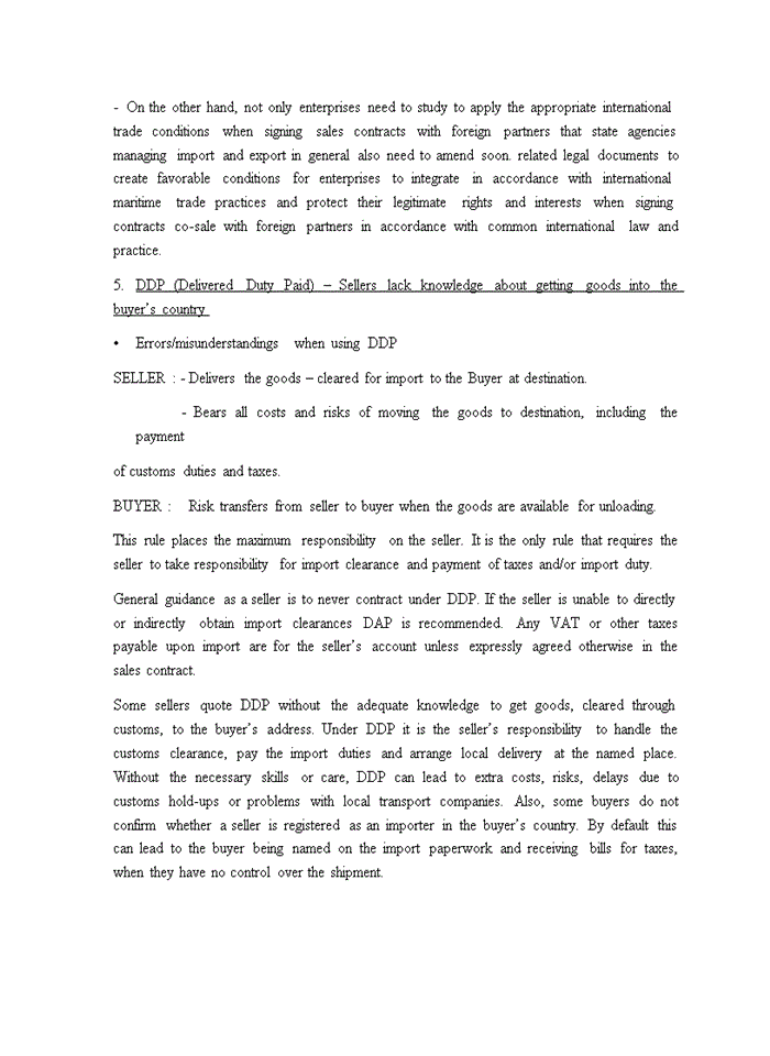 image for page Five common errors when using certain Incoterms