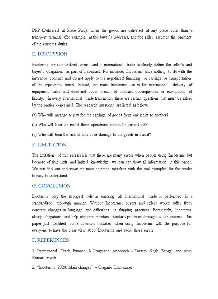 image for page Five common errors when using certain Incoterms