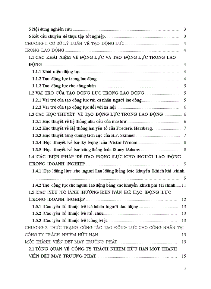 image for page TẠO ĐỘNG LỰC CHO CÔNG NHÂN TẠI CÔNG TY TRÁCH NHIỆM HỮU HẠN MỘT THÀNH VIÊN DỆT MAY TRƯỜNG PHÁT