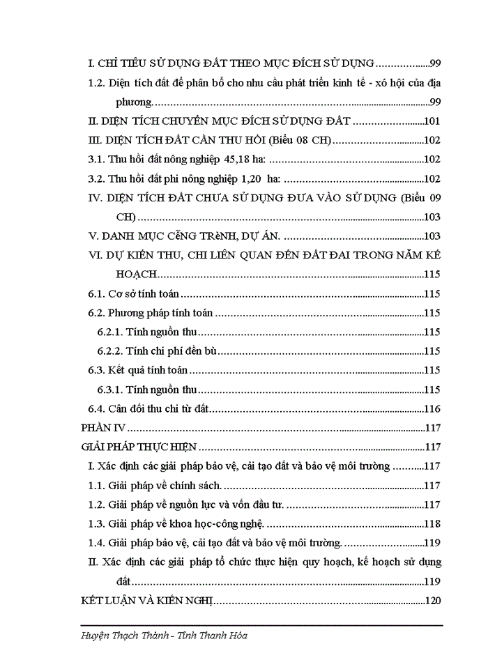 image for page Điều chỉnh quy hoạch sử dụng đất đến năm 2020 huyện Thạch Thành
