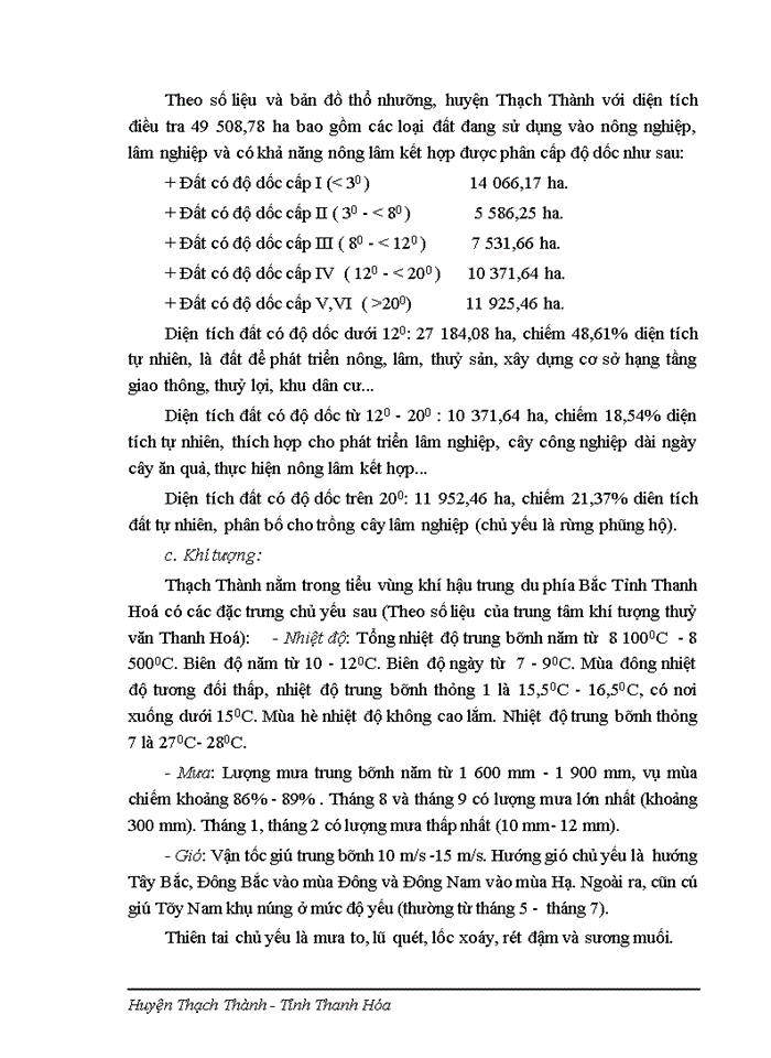 image for page Điều chỉnh quy hoạch sử dụng đất đến năm 2020 huyện Thạch Thành