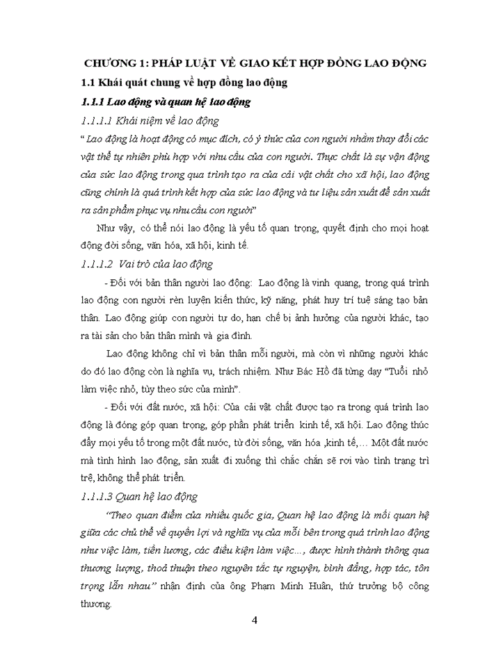 image for page Pháp luật về Hợp đồng lao động và thực tiễn giao kết thực hiện Hợp đồng lao động tại Công ty cổ phần thương mại Phú Thanh