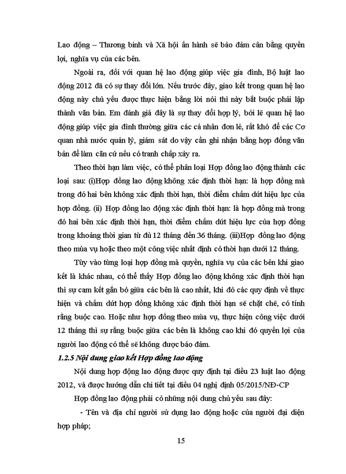 image for page Pháp luật về Hợp đồng lao động và thực tiễn giao kết thực hiện Hợp đồng lao động tại Công ty cổ phần thương mại Phú Thanh