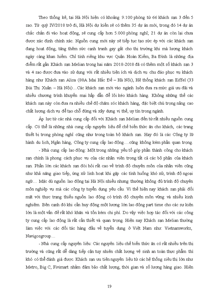 image for page Giải pháp nâng cao chất lượng dịch vụ buồng tại khách sạn Melia Hà Nội