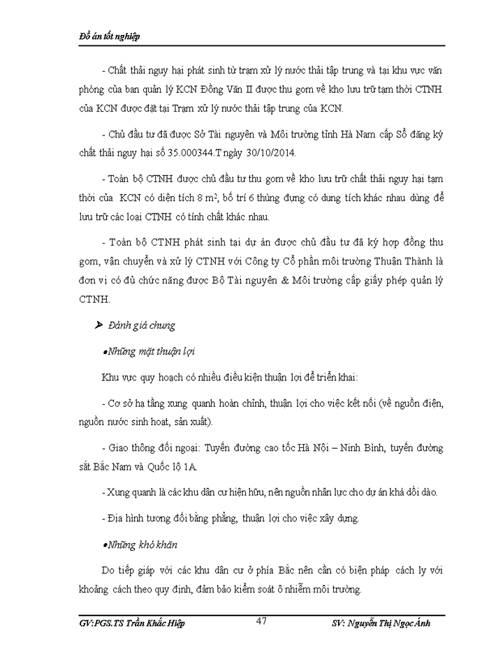 image for page ĐÁNH GIÁ HIỆN TRẠNG MÔI TRƯỜNG KHU CÔNG NGHIỆP ĐỒNG VĂN II TỈNH HÀ NAM VÀ ĐỀ XUẤT GIẢI PHÁP BẢO VỆ MÔI TRƯỜNG