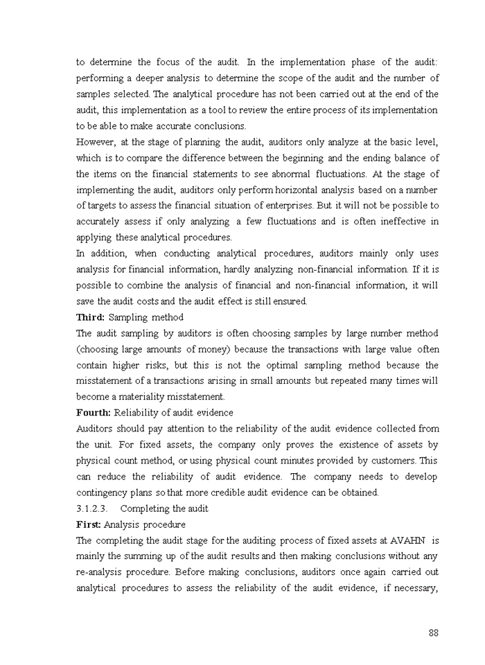 image for page TIẾNG ANH IMPROVING AUDIT OF FIXED ASSETS IN FINANCIAL AUDIT CONDUCTED BY VIETNAM AUDITING AND VALUATION COMPANY LIMITED HANOI BRANCH