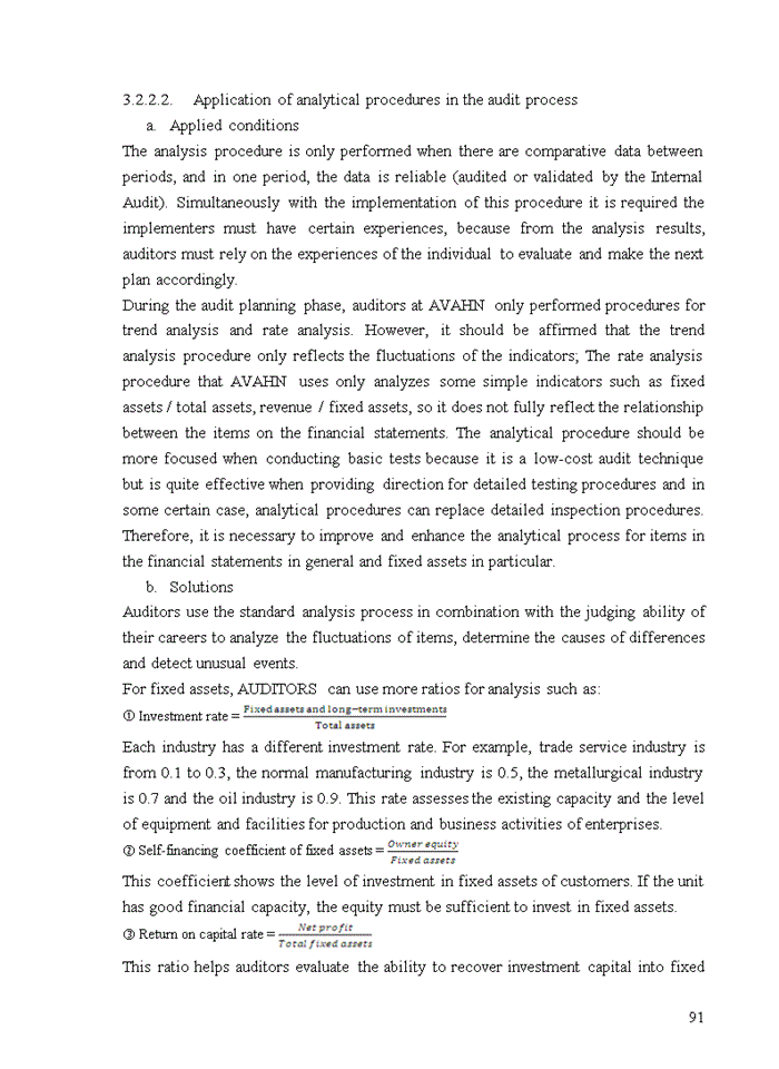 image for page TIẾNG ANH IMPROVING AUDIT OF FIXED ASSETS IN FINANCIAL AUDIT CONDUCTED BY VIETNAM AUDITING AND VALUATION COMPANY LIMITED HANOI BRANCH