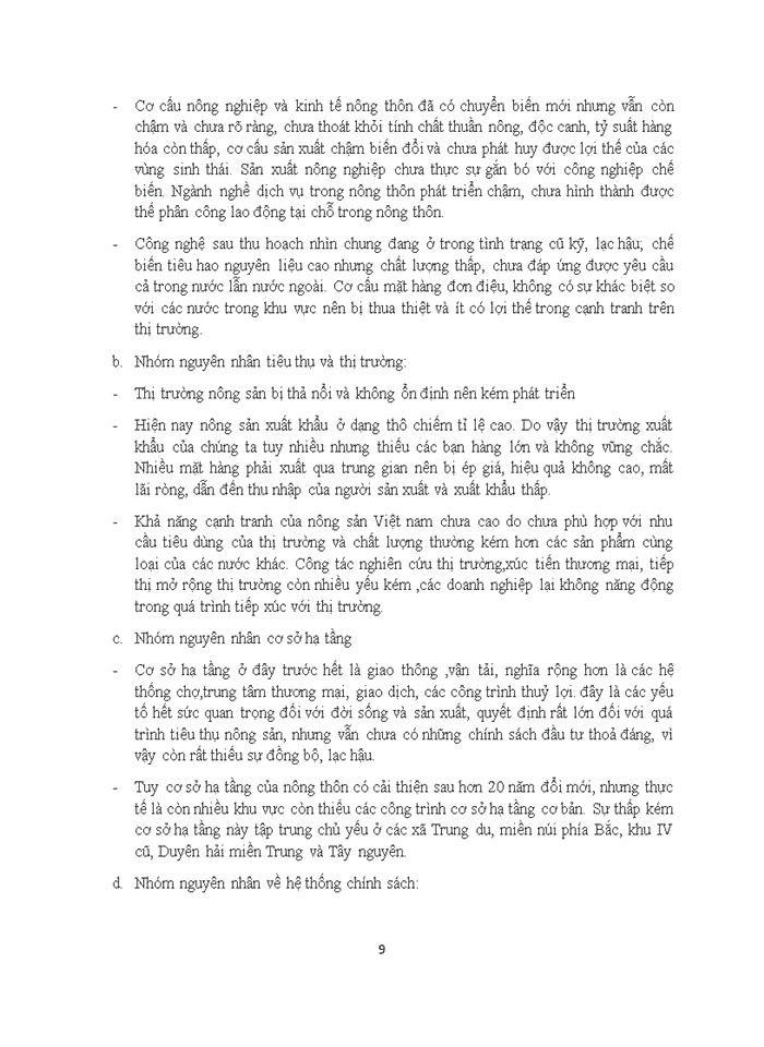 image for page Thực trạng và giải pháp cho vấn đề tiêu thụ nông sản ở Việt nam