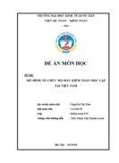 Top 73+ về mô hình tổ chức kiểm toán độc lập hay nhất