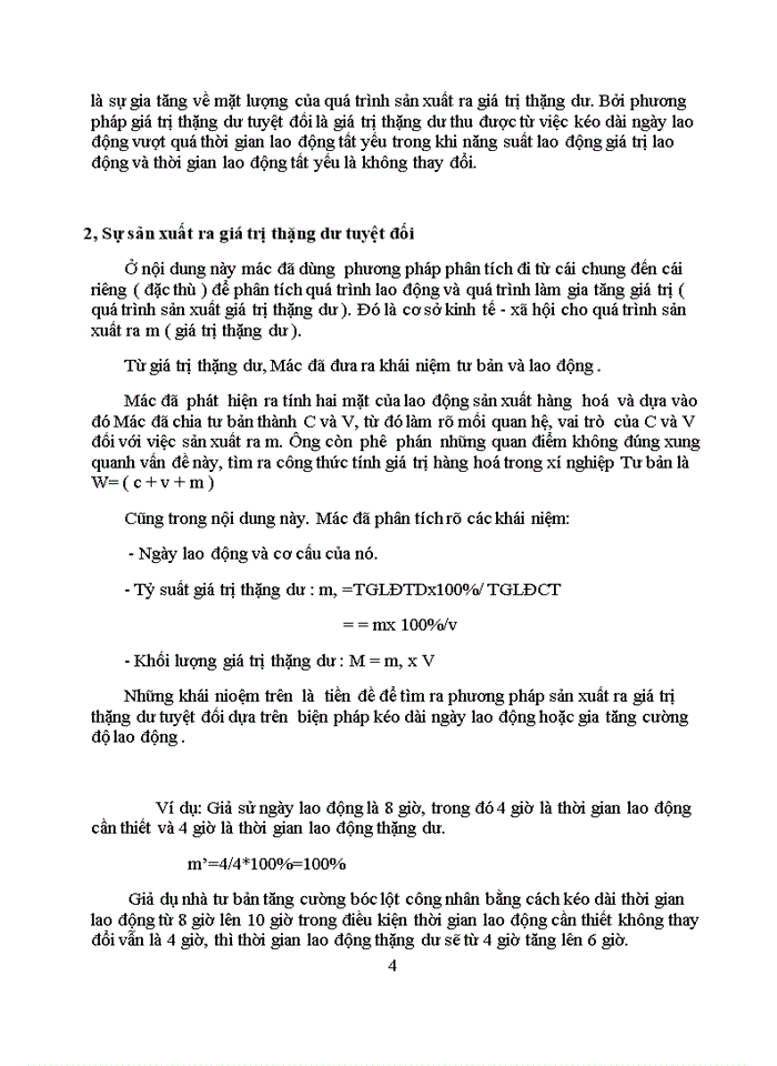 image for page Phân tích ra quá trình sản xuất ra giá trị thặng dư và 2 phương pháp sản xuất ra giá trị thặng dư Vận dụng lý luận này để dề xuất các giải pháp nâng cao hiệu quả sản xuất kinh doanh đối với doanh nghiệp trong nền kinh tế thị trường ở Việt Nam hiện nay