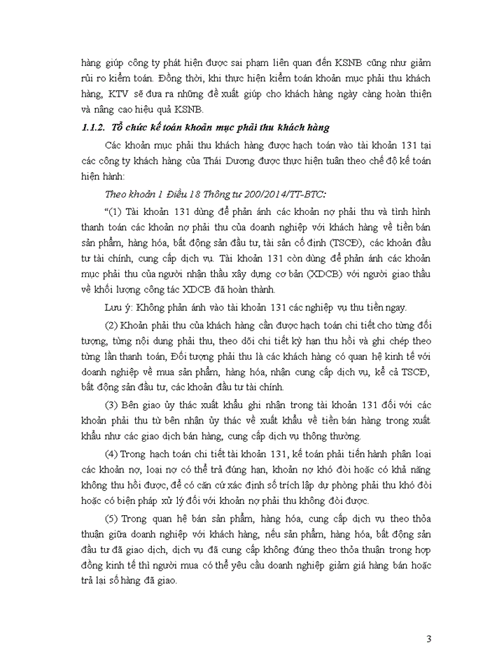 image for page Hoàn thiện chu trình kiểm toán khoản mục phải thu khách hàng tại công ty TNHH Kiểm toán Thái Dương