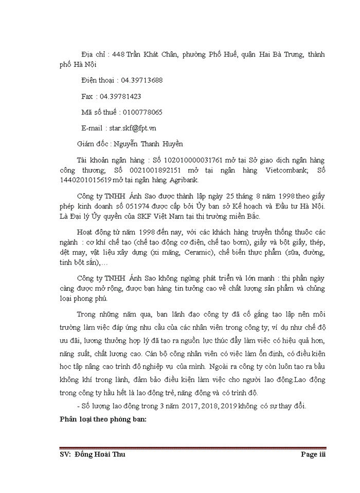 image for page Hoàn thiện kế toán tiền lương và các khoản trích theo lương tại công ty TNHH Ánh Sao