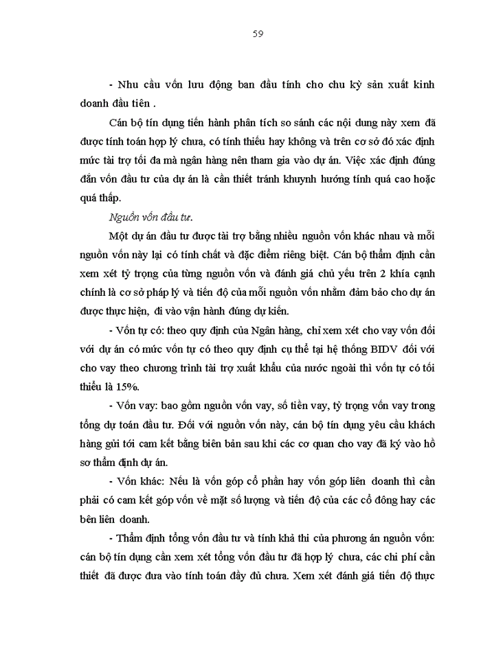image for page HOÀN THIỆN CÔNG TÁC THẨM ĐỊNH CÁC DỰ ÁN VAY VỐN CỦA CÁC DOANH NGHIỆP VỪA VÀ NHỎ TẠI NGÂN HÀNG TMCP ĐẦU TƯ VÀ PHÁT TRIỂN VIỆT NAM CHI NHÁNH QUẢNG NINH