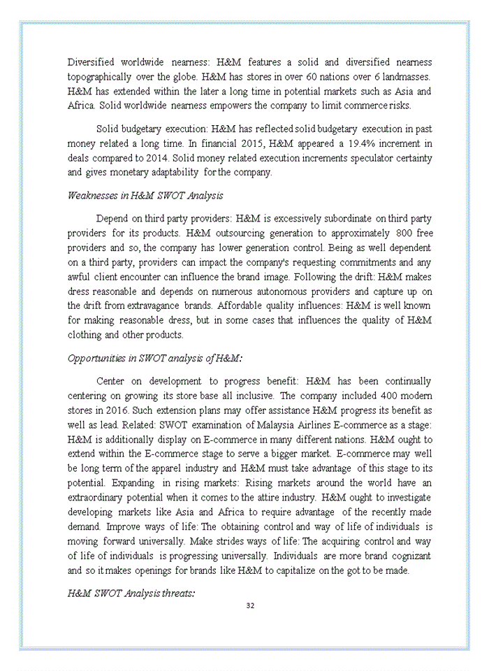 image for page Managing sales staff at H M Hennes Mauritz Vietnam Co Ltd