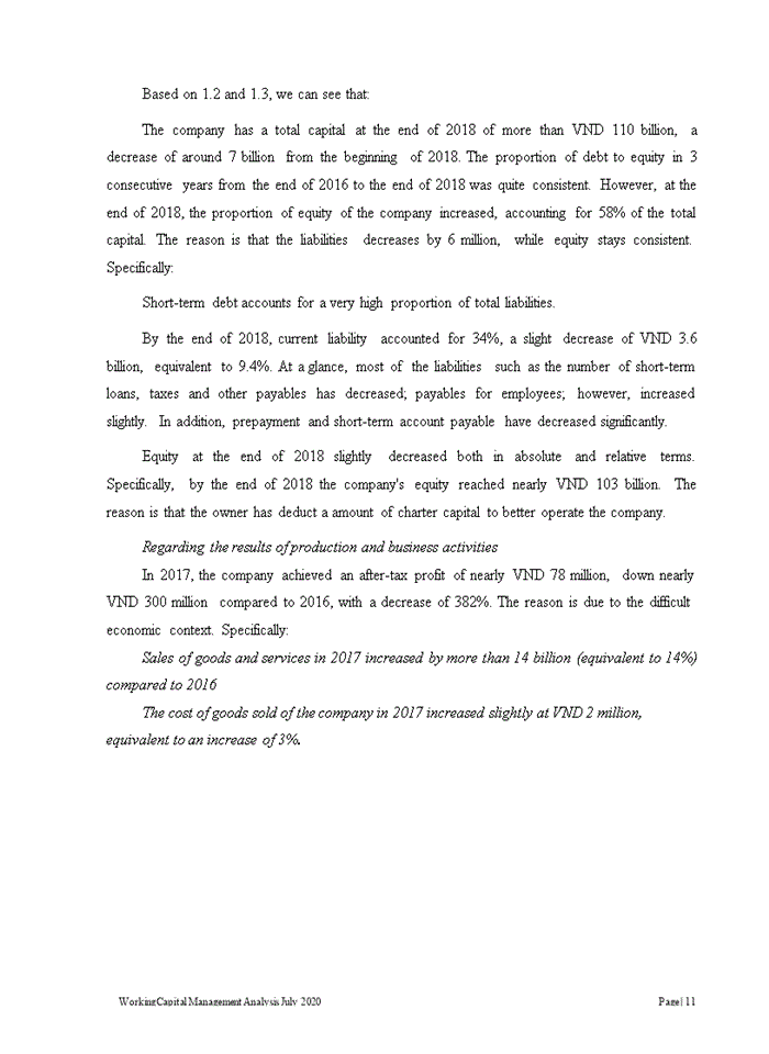 image for page Strenghthening working capital management at Bao Minh Confectionary Joint Stock Company