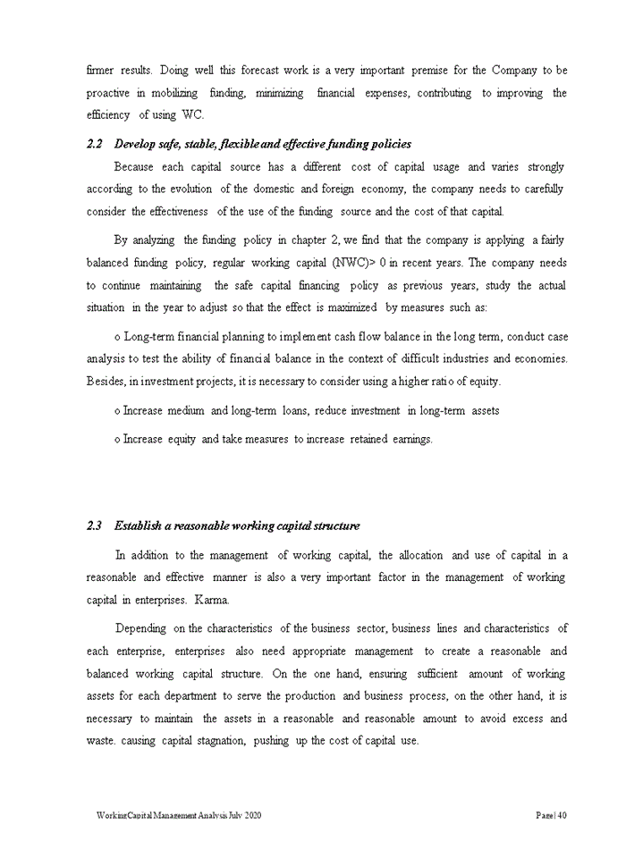 image for page Strenghthening working capital management at Bao Minh Confectionary Joint Stock Company