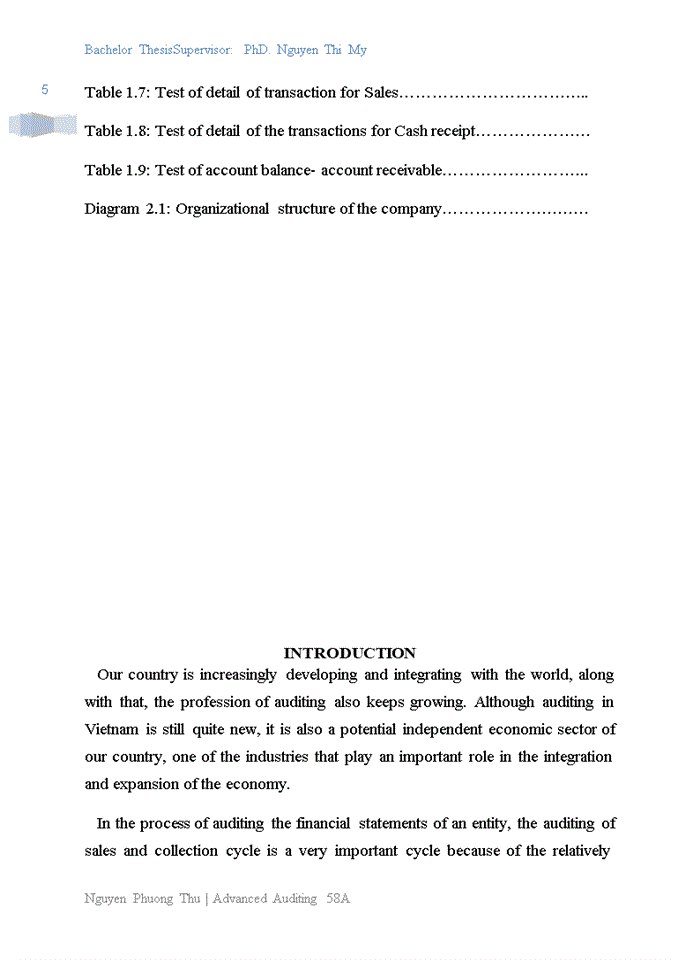 image for page RACTICE OF AUDIT OF THE SALES AND COLLECTION CYCLE IN FINANCIAL AUDITS CONDUCTED BY AMBER AUDITING AND FINANCIAL CONSULTING COMPANY LIMITED