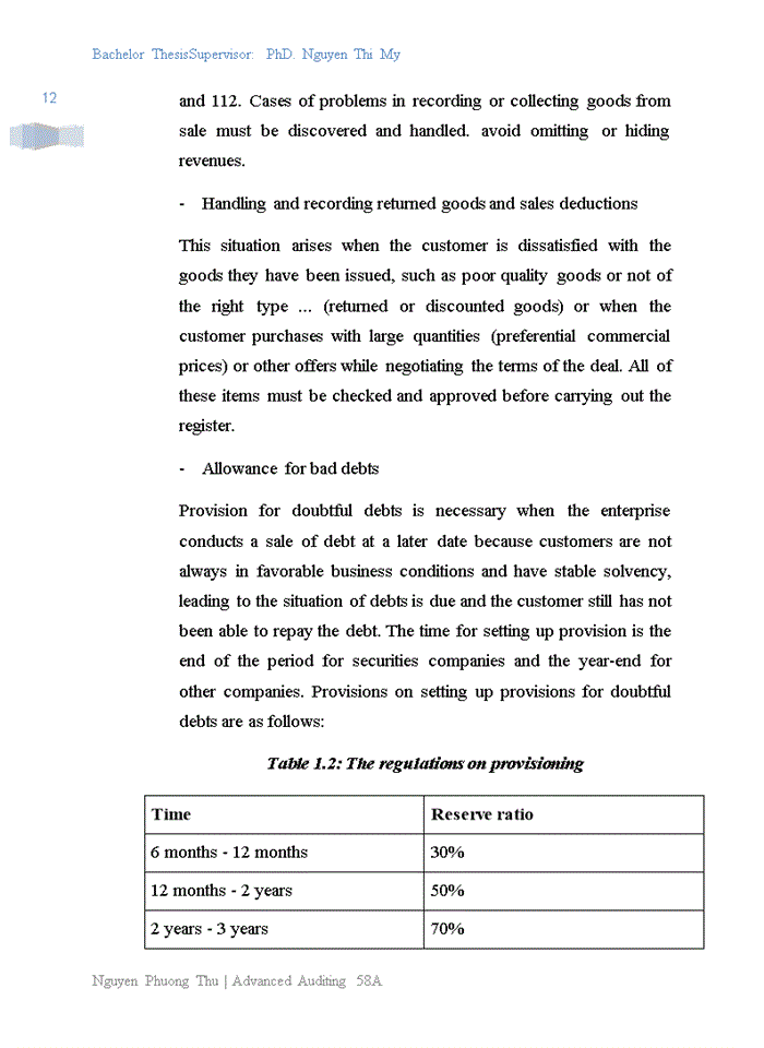 image for page RACTICE OF AUDIT OF THE SALES AND COLLECTION CYCLE IN FINANCIAL AUDITS CONDUCTED BY AMBER AUDITING AND FINANCIAL CONSULTING COMPANY LIMITED