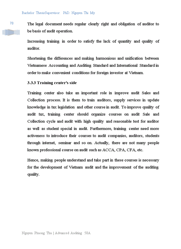 image for page RACTICE OF AUDIT OF THE SALES AND COLLECTION CYCLE IN FINANCIAL AUDITS CONDUCTED BY AMBER AUDITING AND FINANCIAL CONSULTING COMPANY LIMITED
